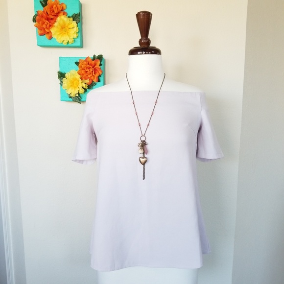 Tops - Off-the-Shoulder Blouse